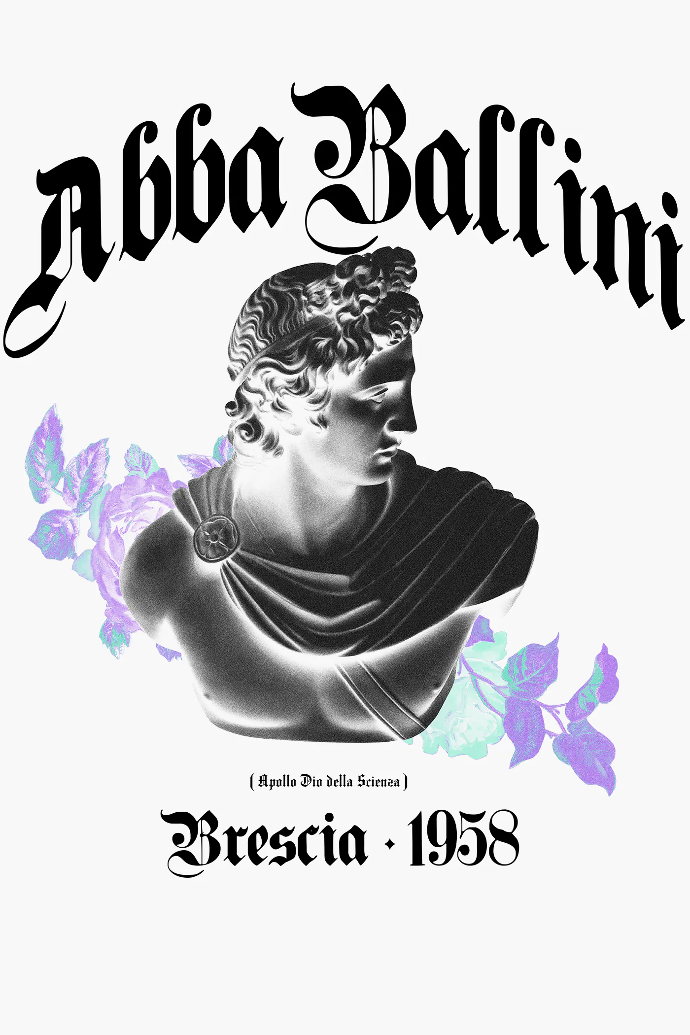 Grafica di merchandising scolastico per il Istituto Abba Ballini di Brescia