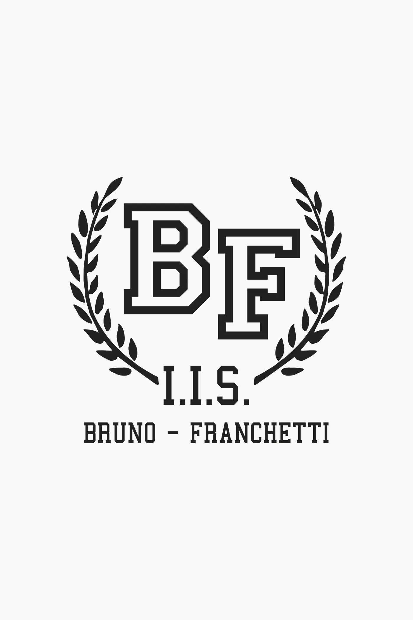 Grafica di felpe e merchandising scolastico per l'Istituto Bruno Franchetti di Mestre