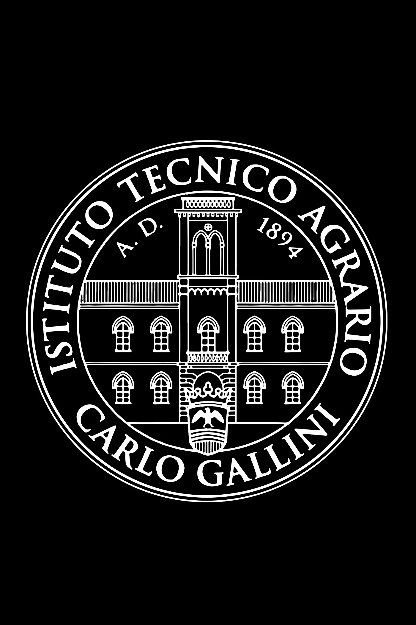 Grafica di felpe e merchandising scolastico per l'Istituto Carlo Gallini di Voghera