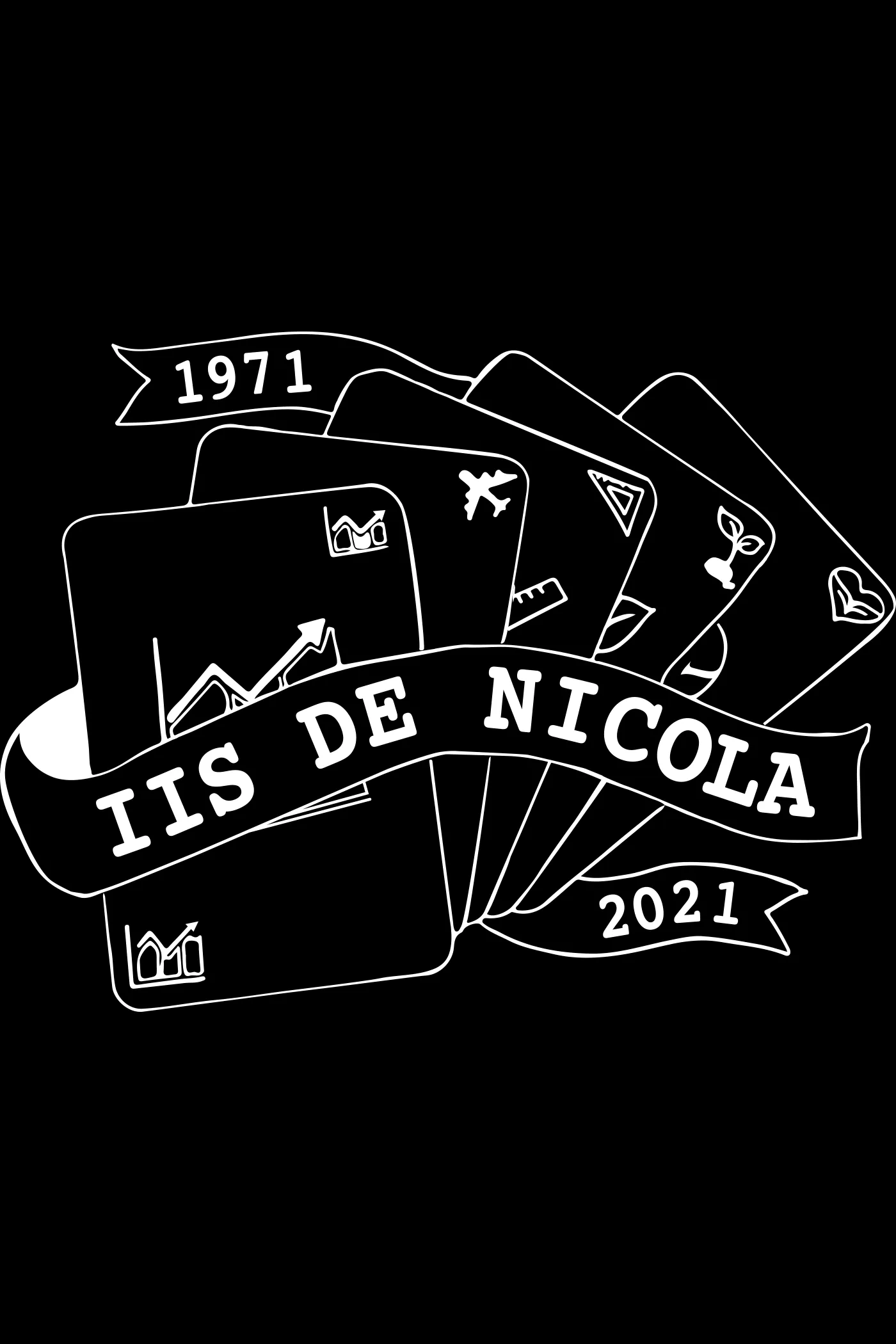 Grafica di felpe e merchandising scolastico per l'Istituto De Nicola di Piove di Sacco