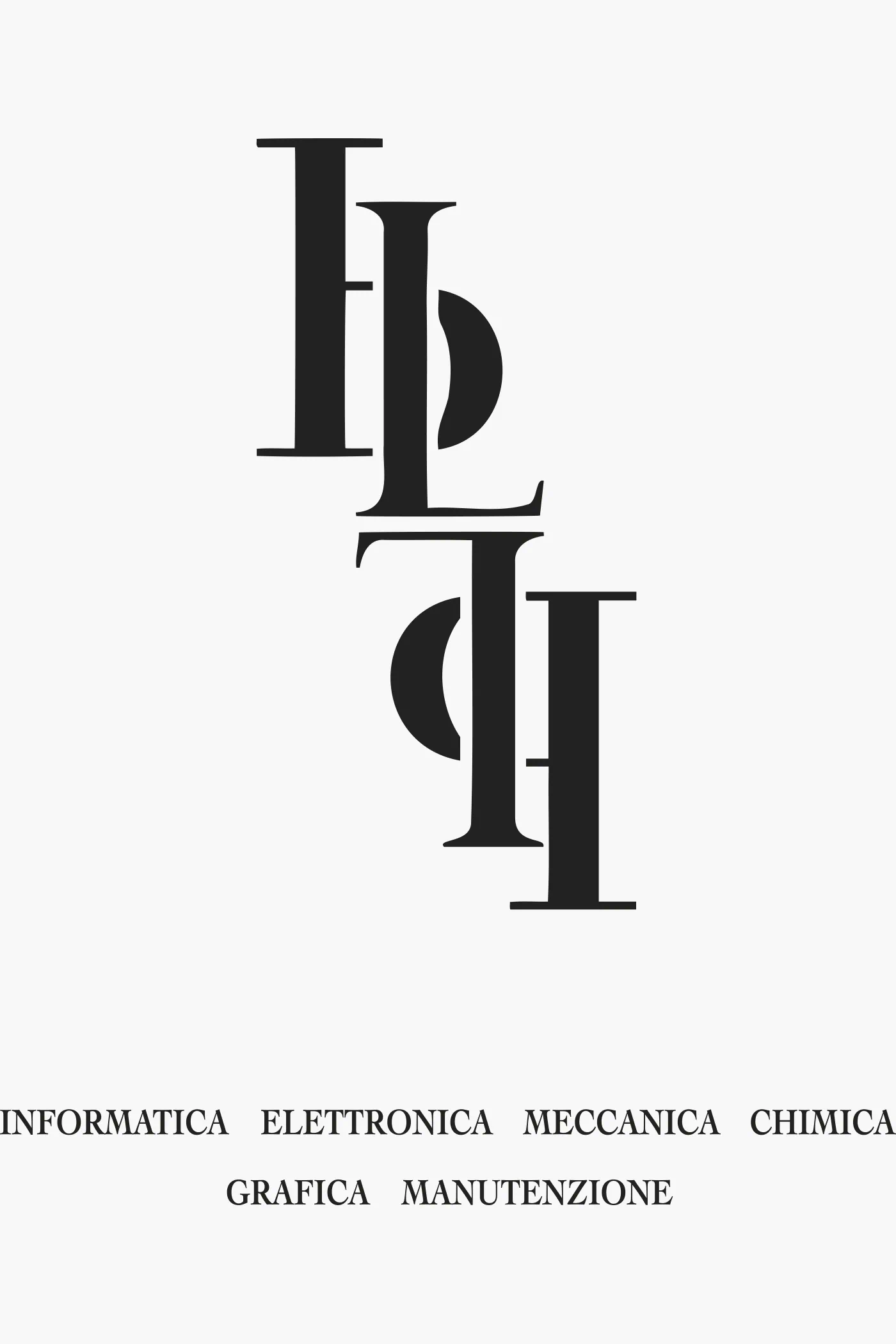 Grafica di felpe e merchandising scolastico per l'Istituto Levi Ponti di Mirano