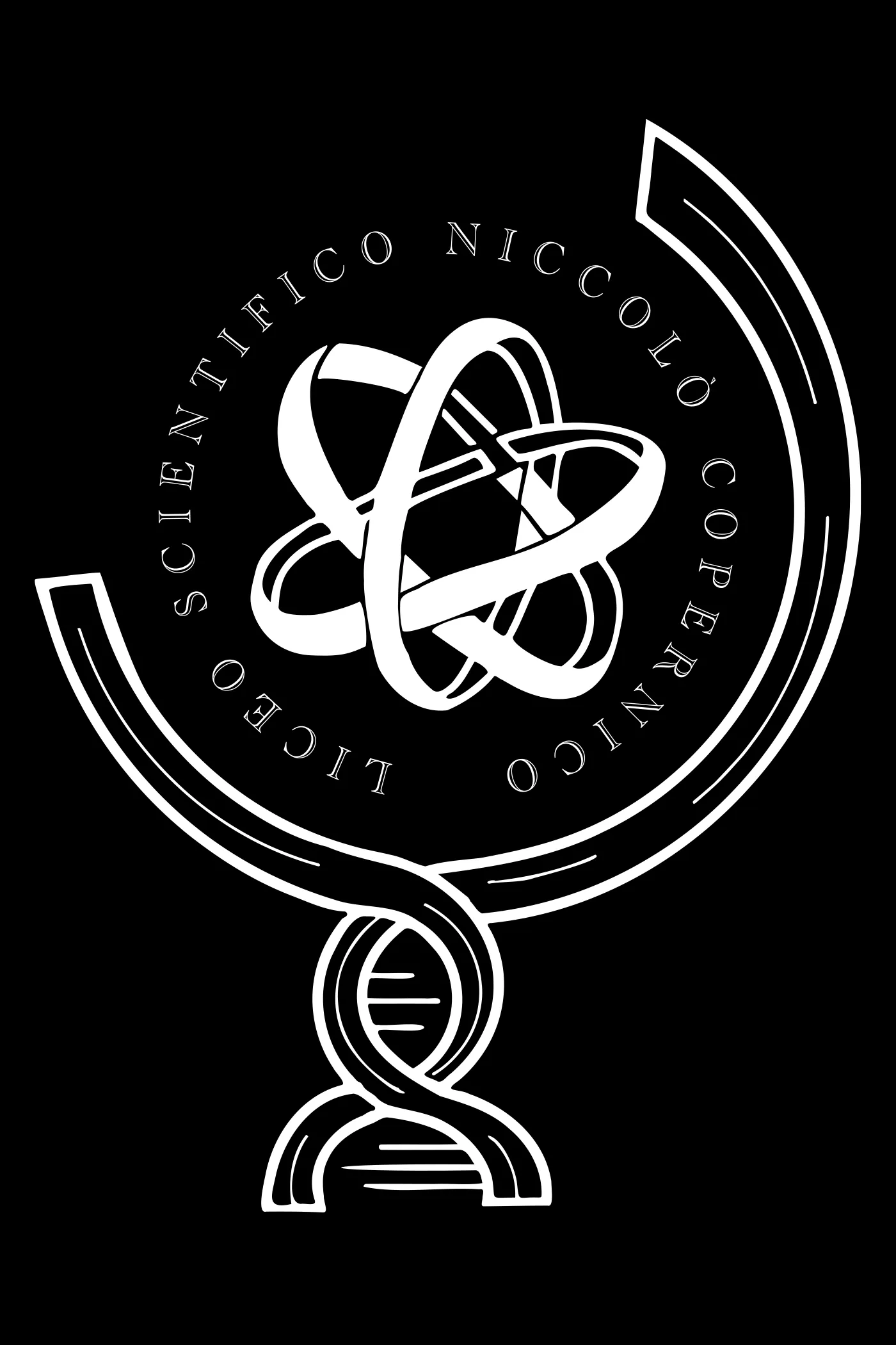 Grafica di felpe e merchandising scolastico per il Liceo Copernico di Udine