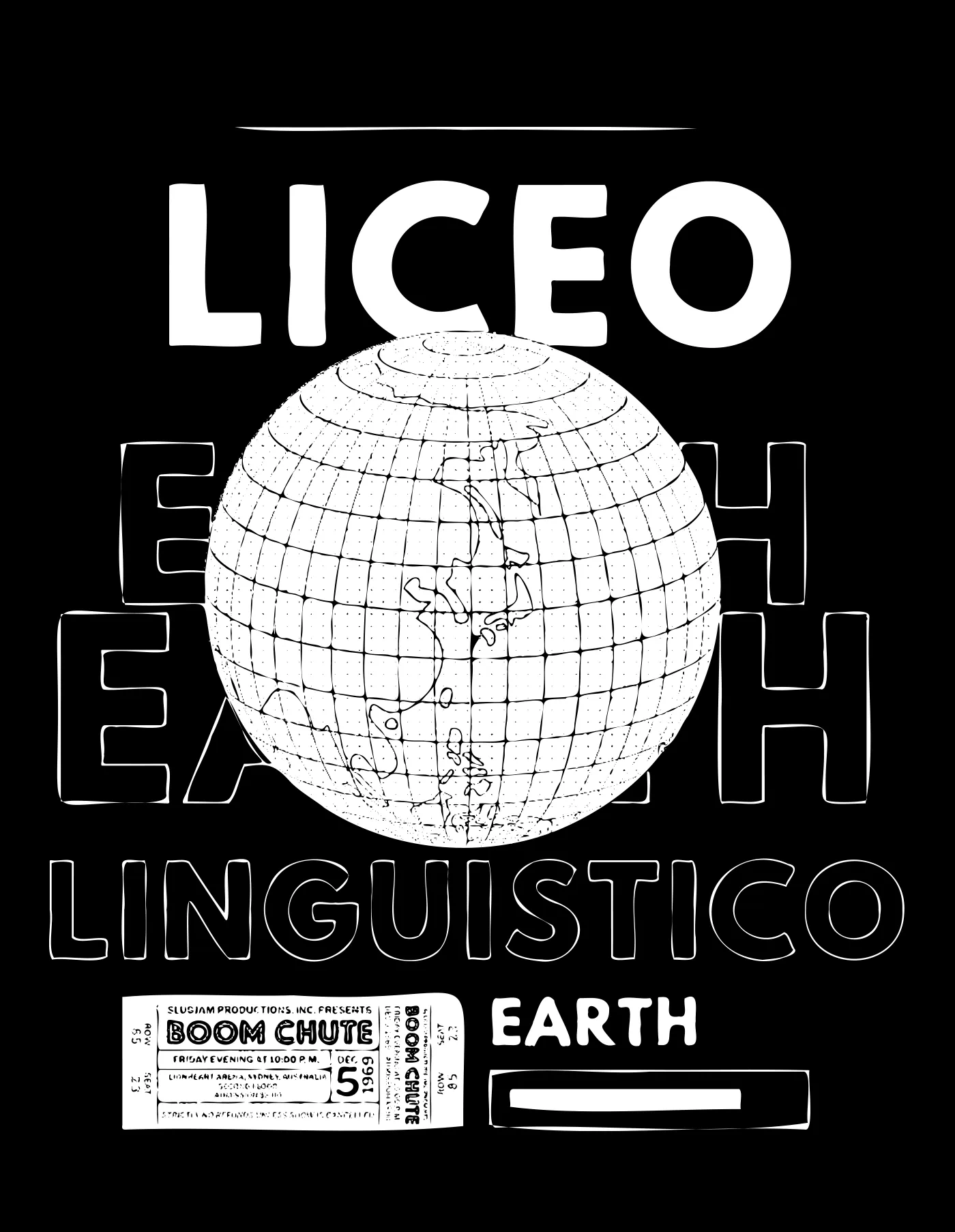 Grafica di felpe e merchandising scolastico per il Liceo Guacci di Benevento