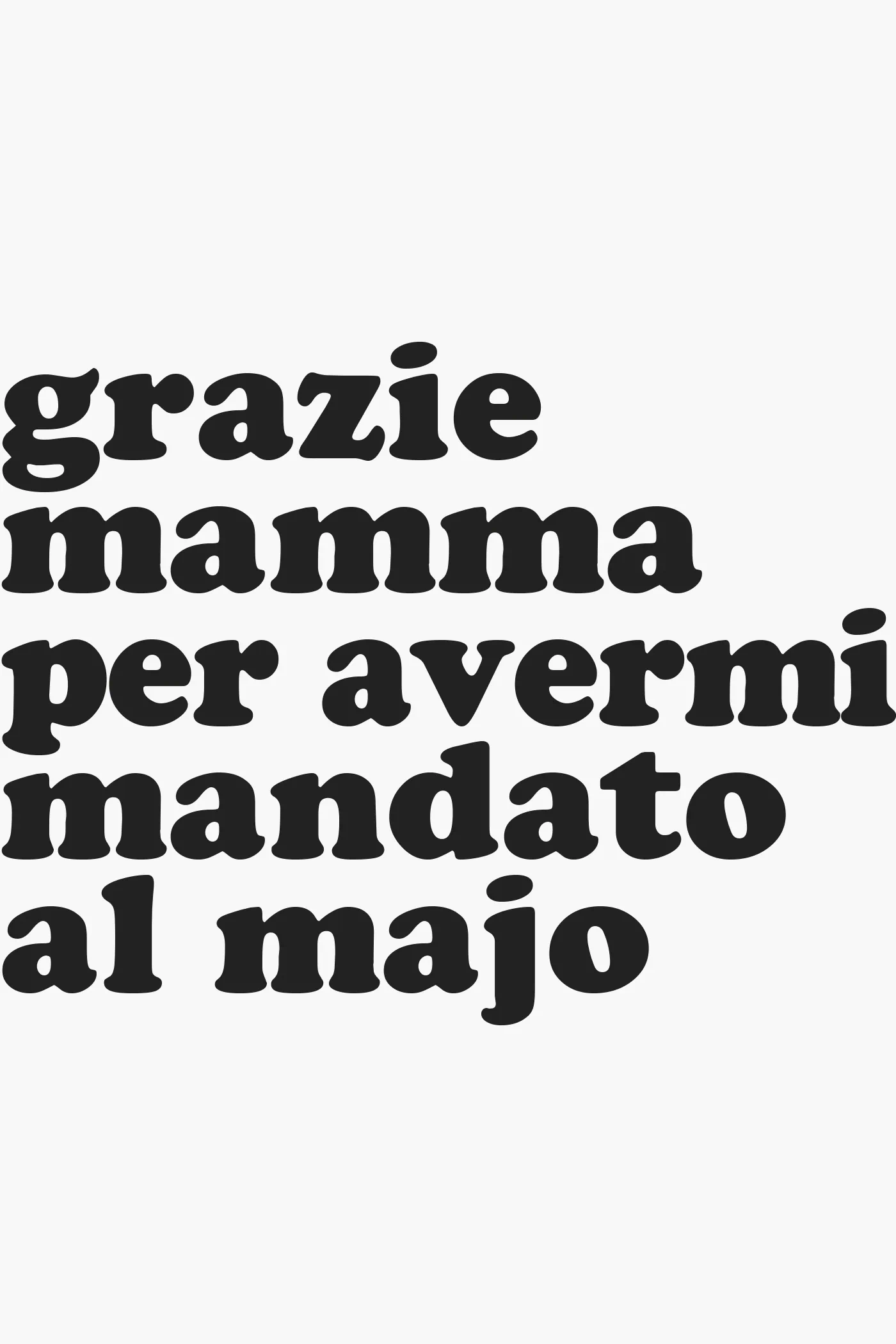 Grafica di merchandising scolastico per il Liceo Majorana di Latina