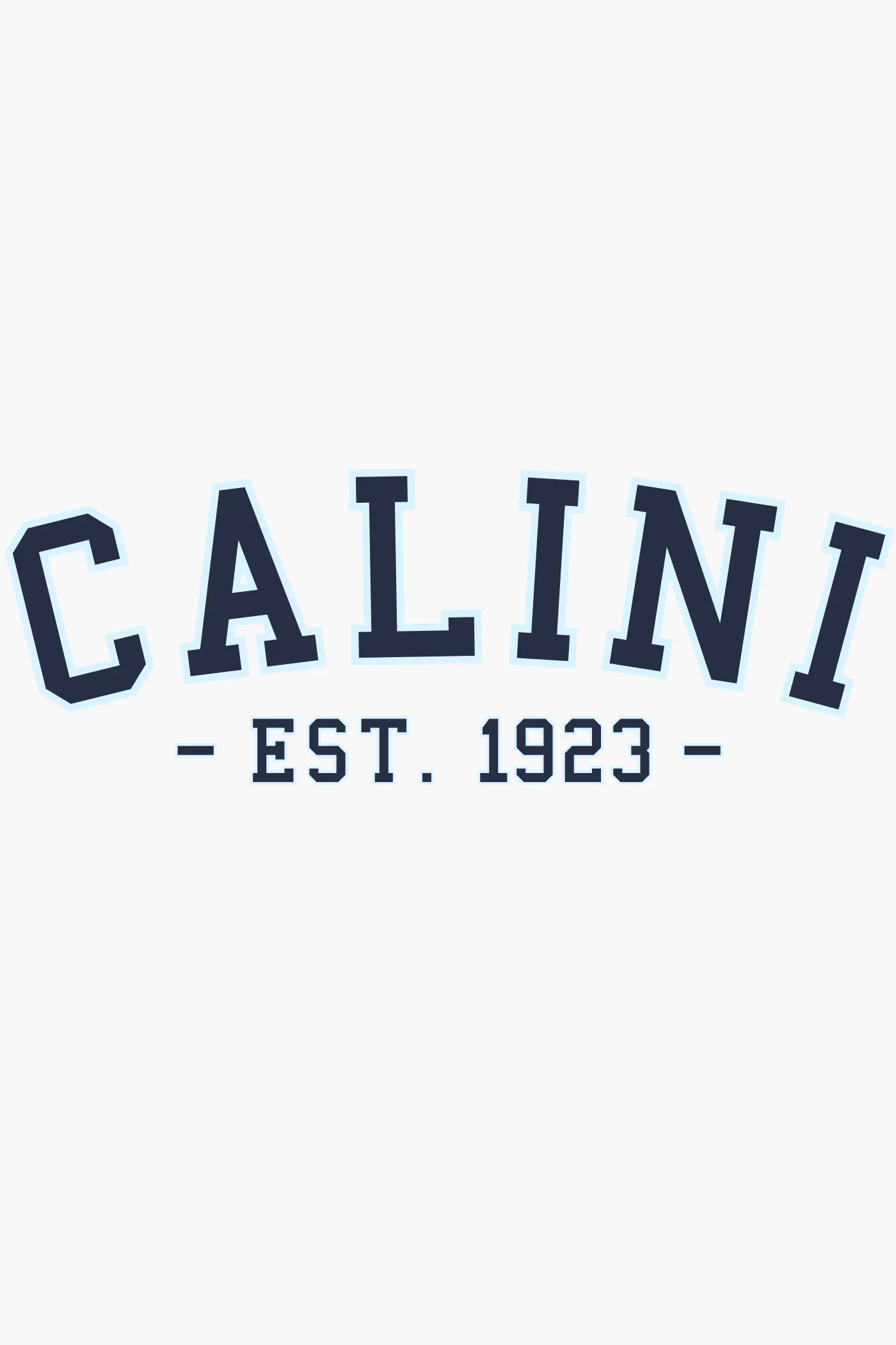 Grafica di merchandising scolastico per il Liceo Calini di Brescia