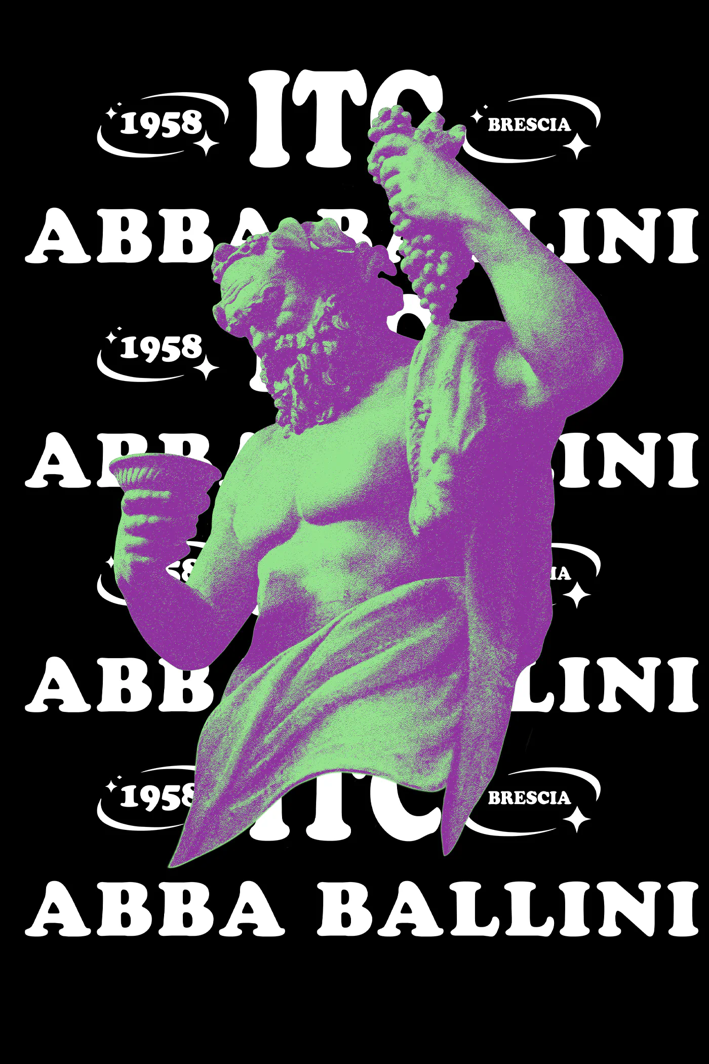 Grafica di merchandising scolastico per il Istituto Abba Ballini di Brescia