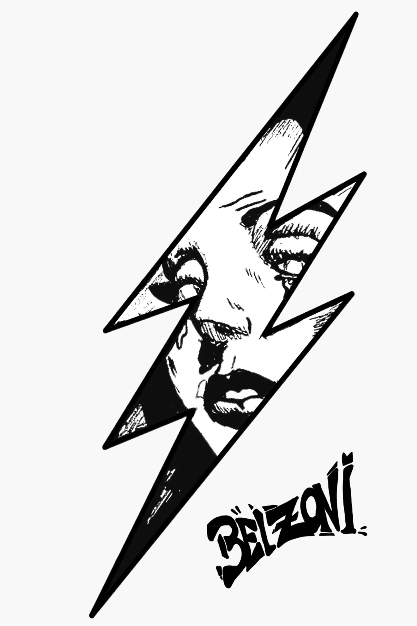 Grafica di t-shirt e merchandising scolastico per l'Istituto Belzoni di Padova
