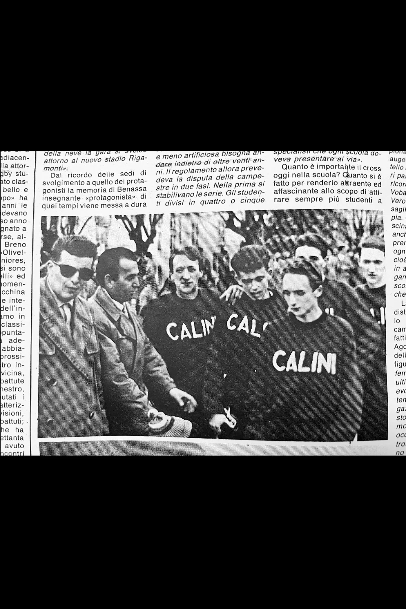 Grafica di merchandising scolastico per il Liceo Calini di Brescia