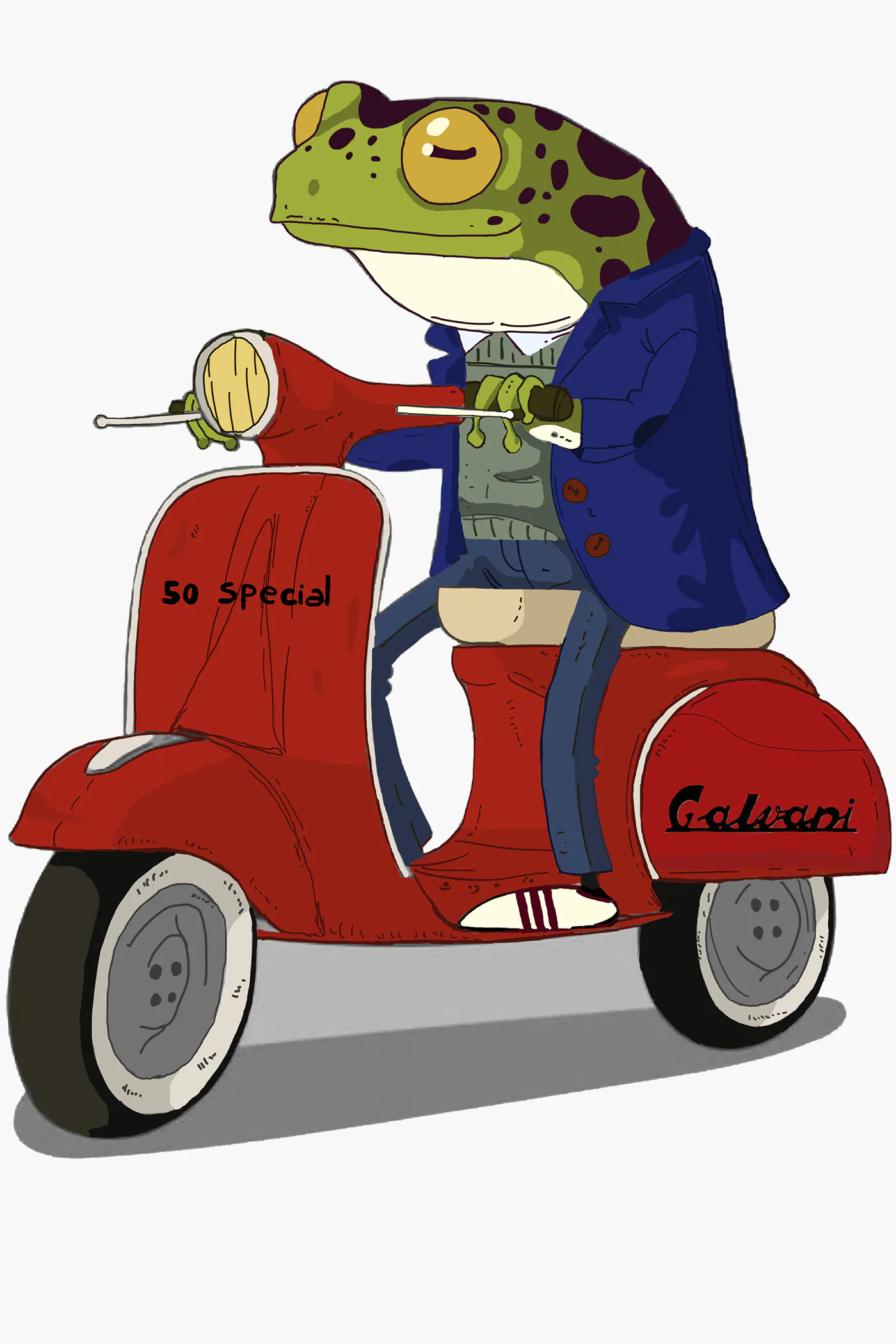 Grafica di merchandising scolastico per il Liceo Galvani di Bologna